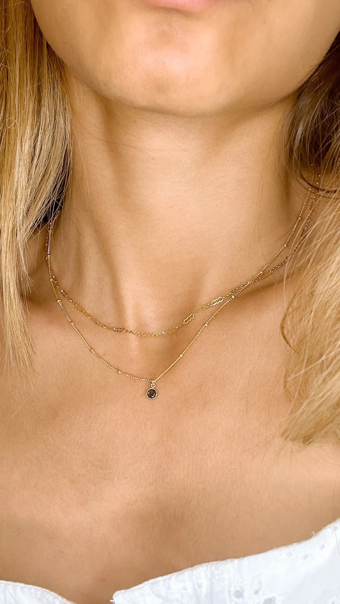 Black Saturna Necklace