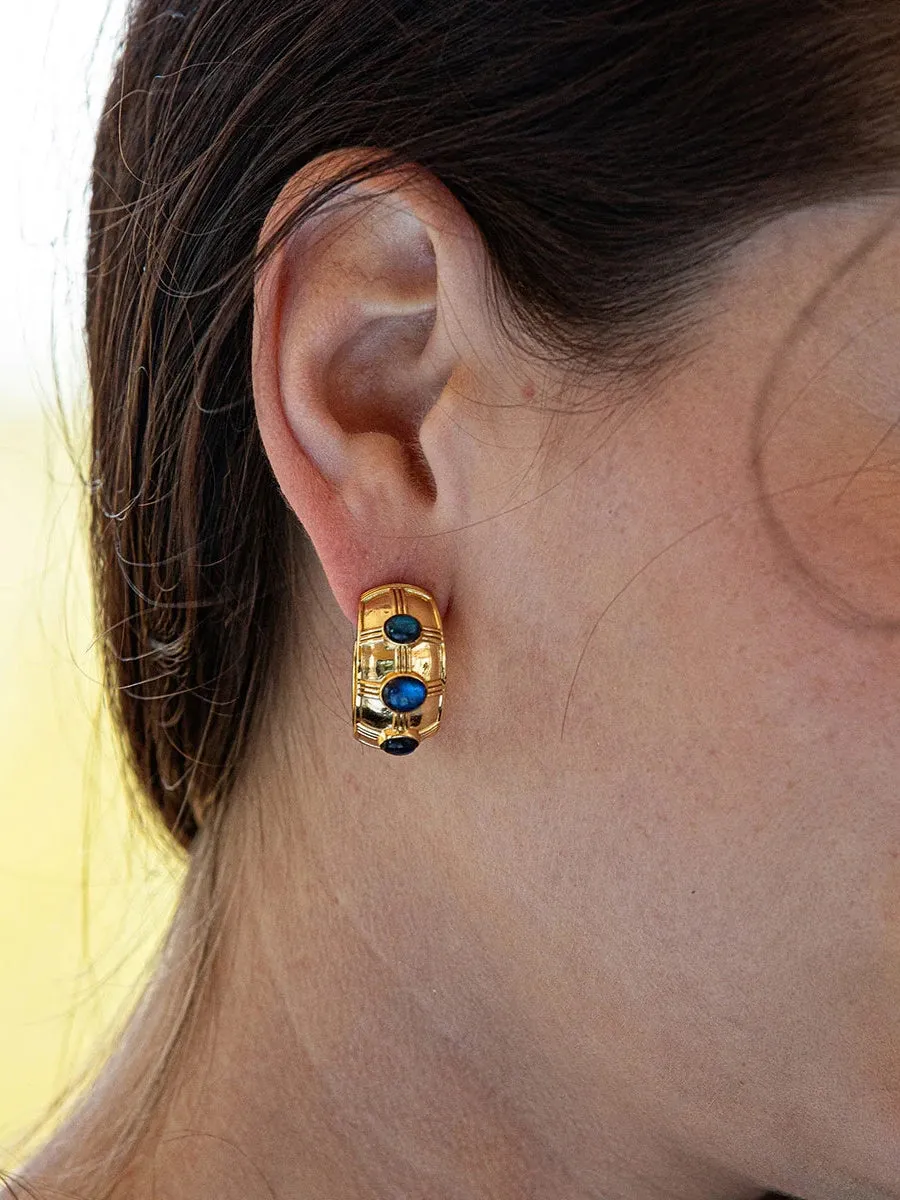 Capucine De Wulf Cleopatra Bold Hoop Earrings