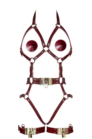 Dark Ruby Lingerie Set  Limited Edition