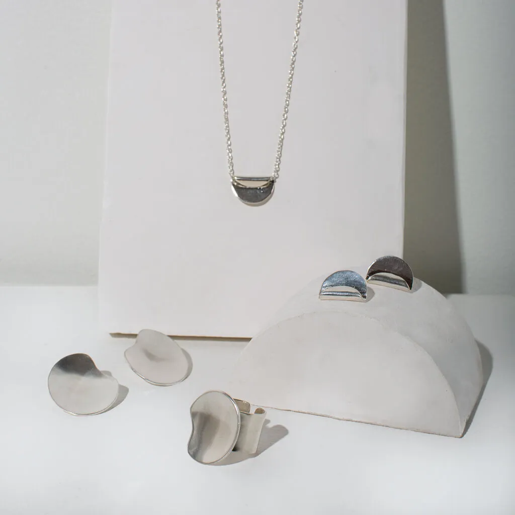 Enfold Earrings - Sterling Silver