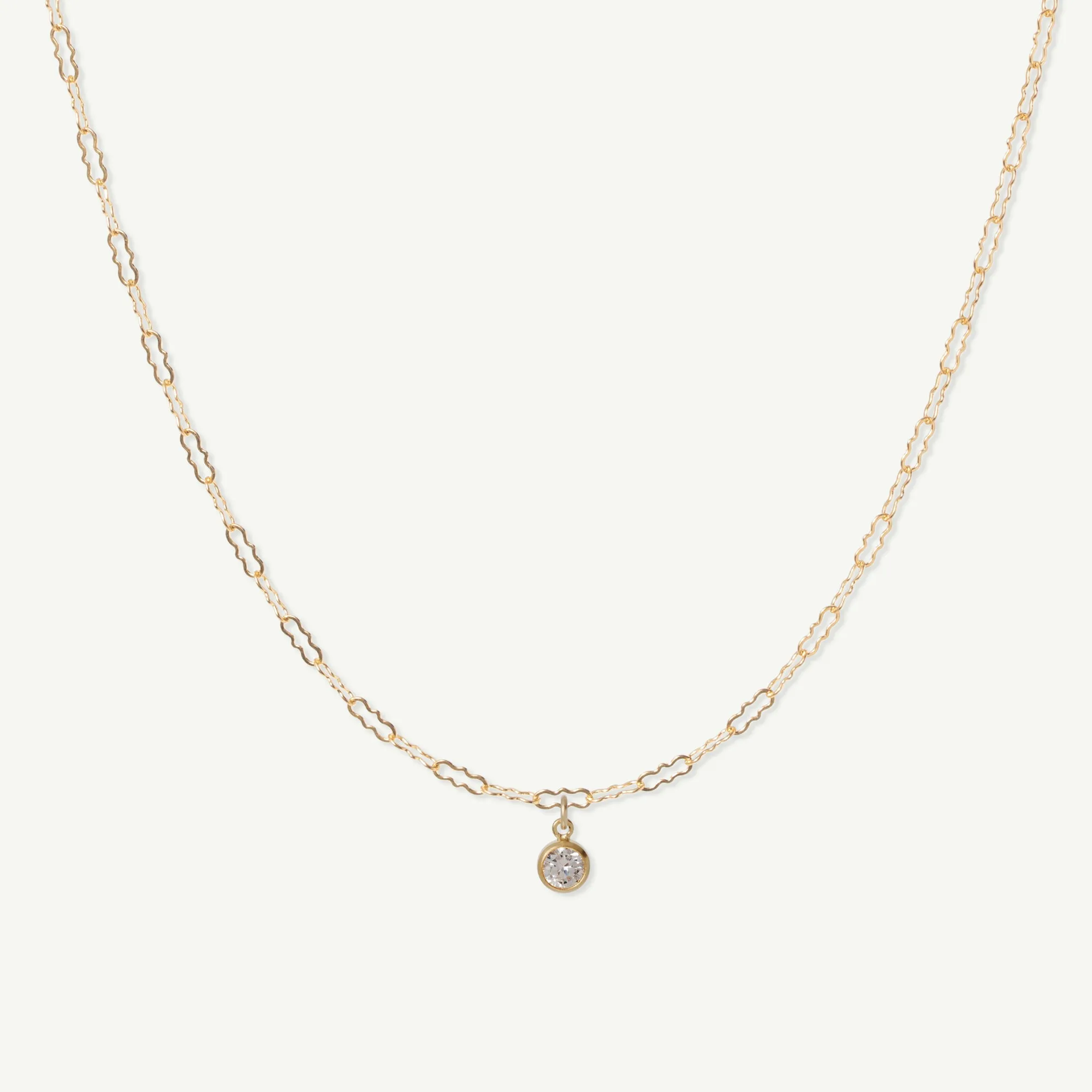 Fayette Birthstone Necklace