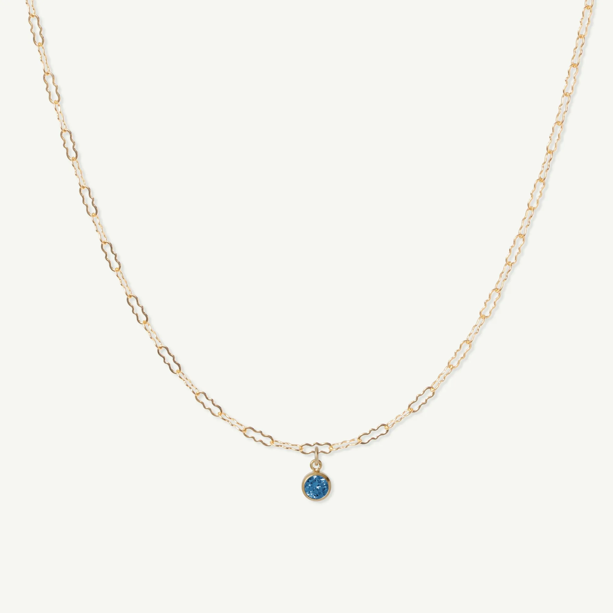 Fayette Birthstone Necklace