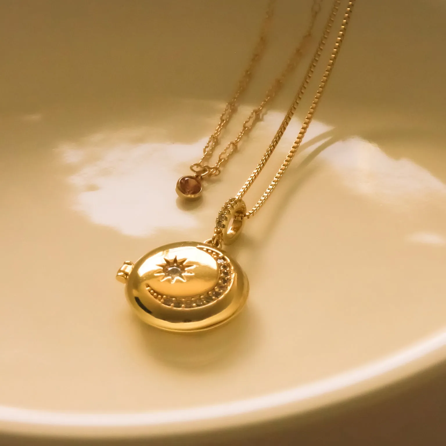 Fayette Birthstone Necklace