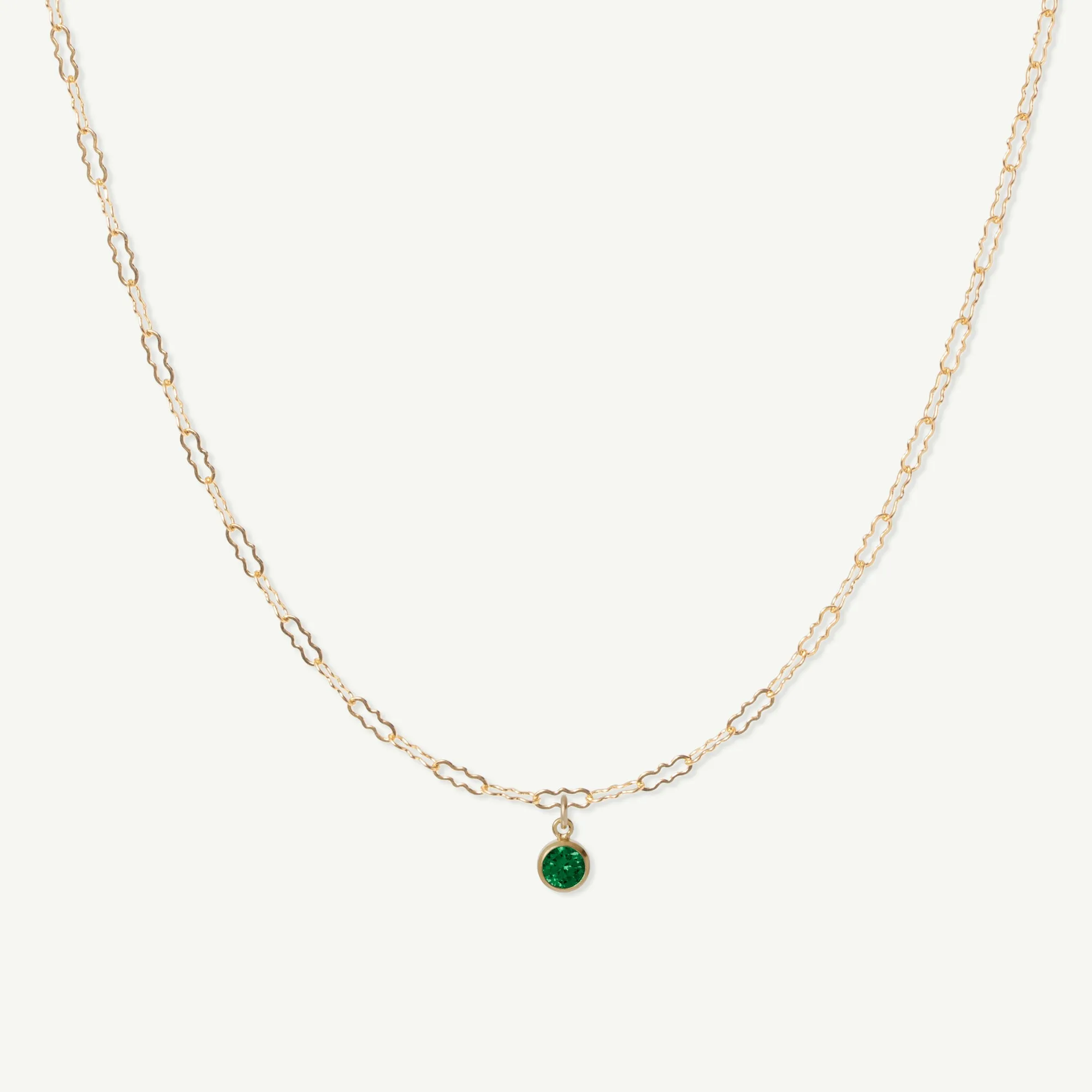 Fayette Birthstone Necklace