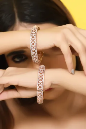 Gold Diamond Bangles for Women