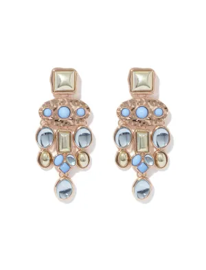 Mira Stone Statement Earrings