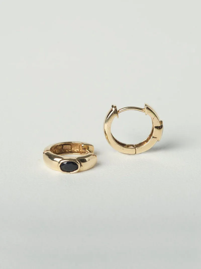Roma Hoops | 9k Gold