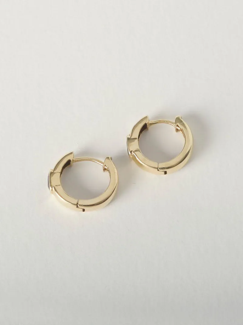 Roma Hoops | 9k Gold