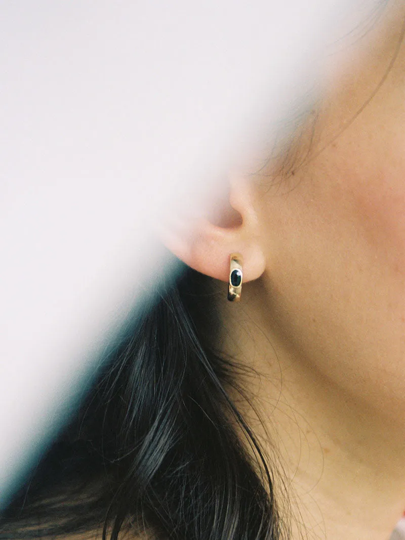 Roma Hoops | 9k Gold