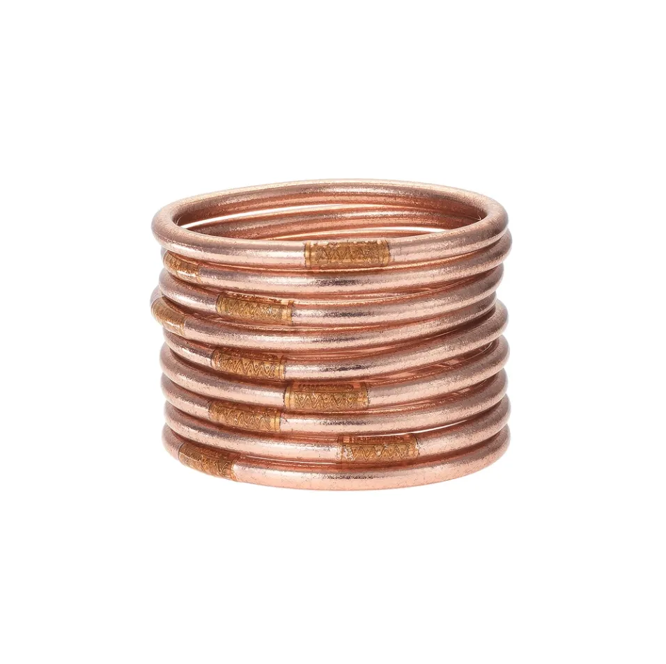 Rose Gold All Weather Bangles