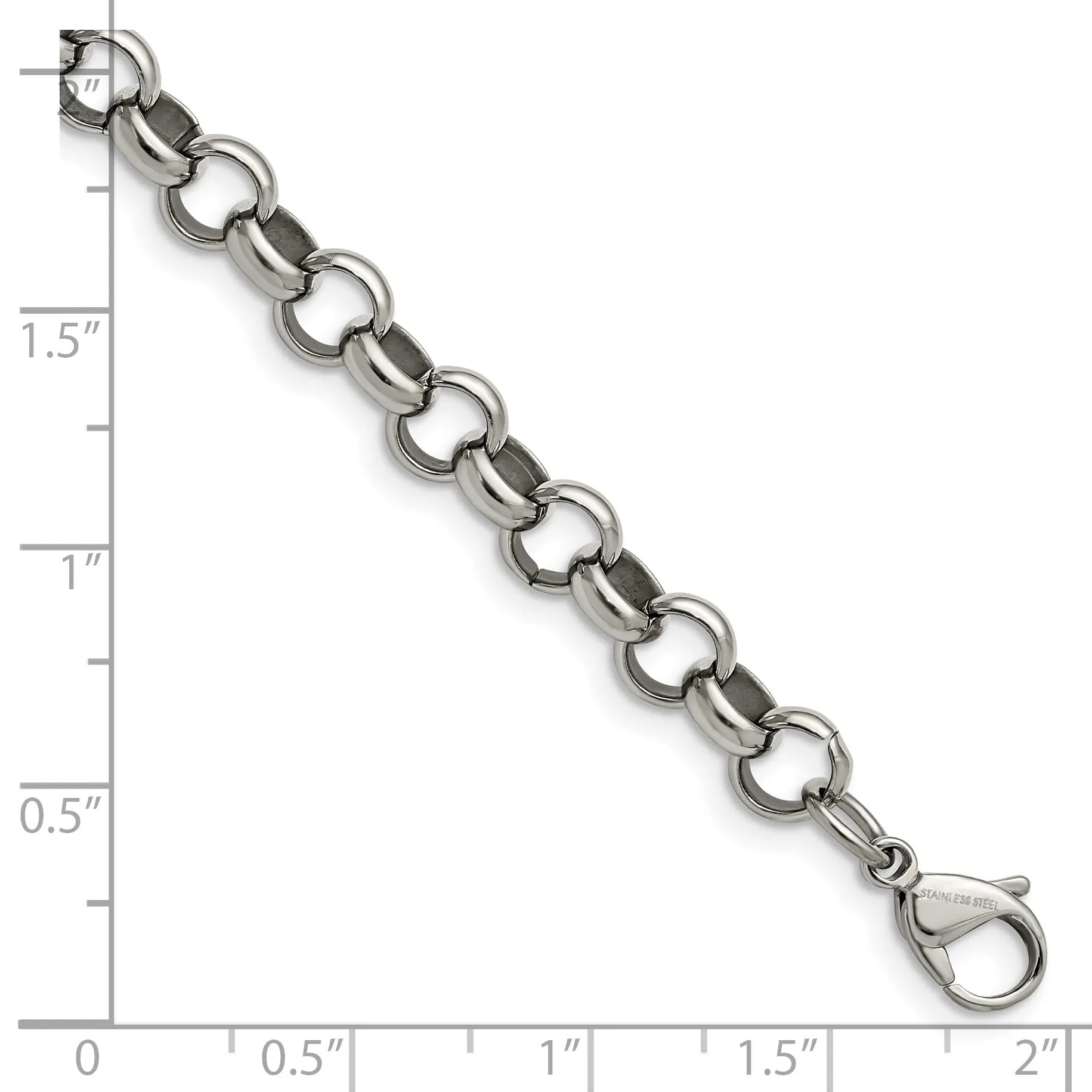 Staless Steel Rolo Chain 8MM