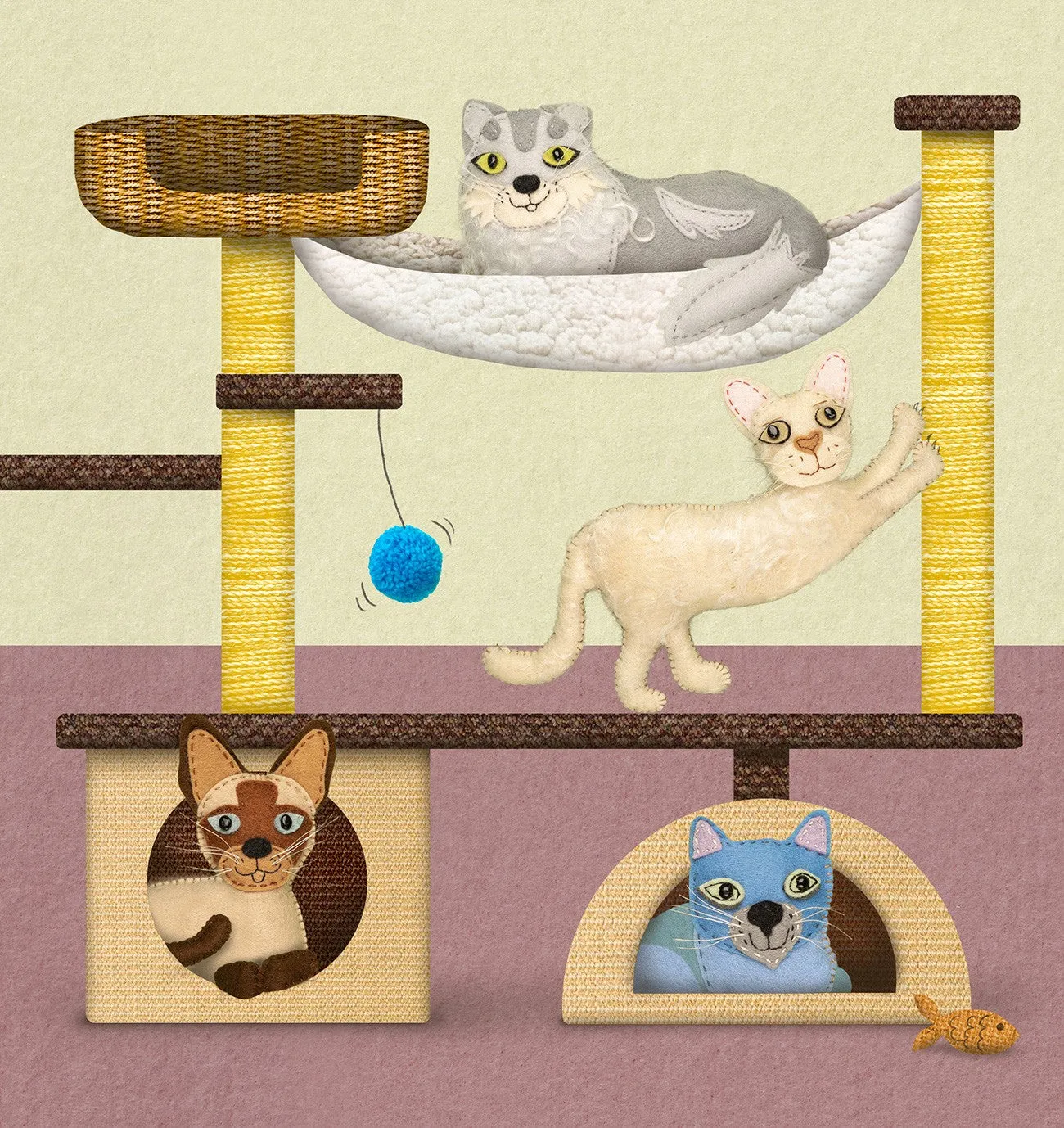 Stitch 50 Cats