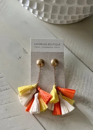 The Tassel   Dangle Earrings