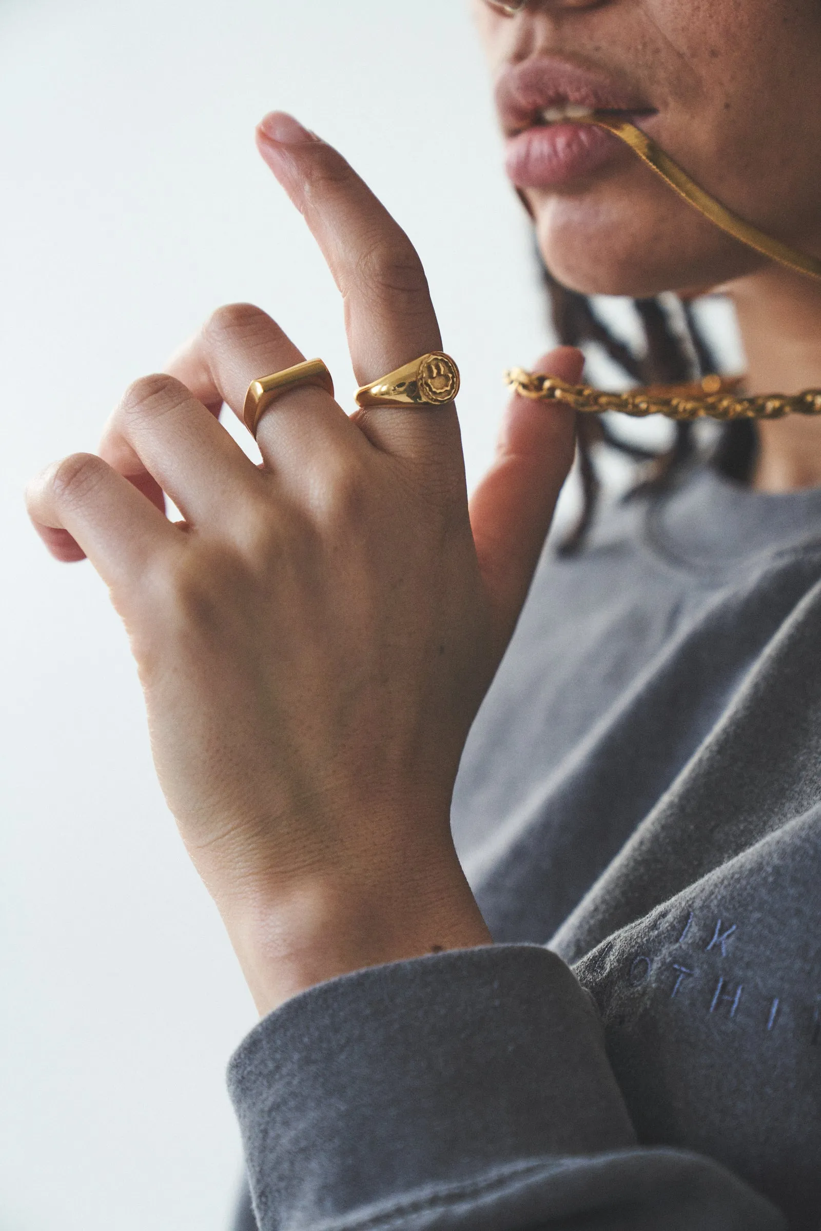Thian Ring - Gold / Silver