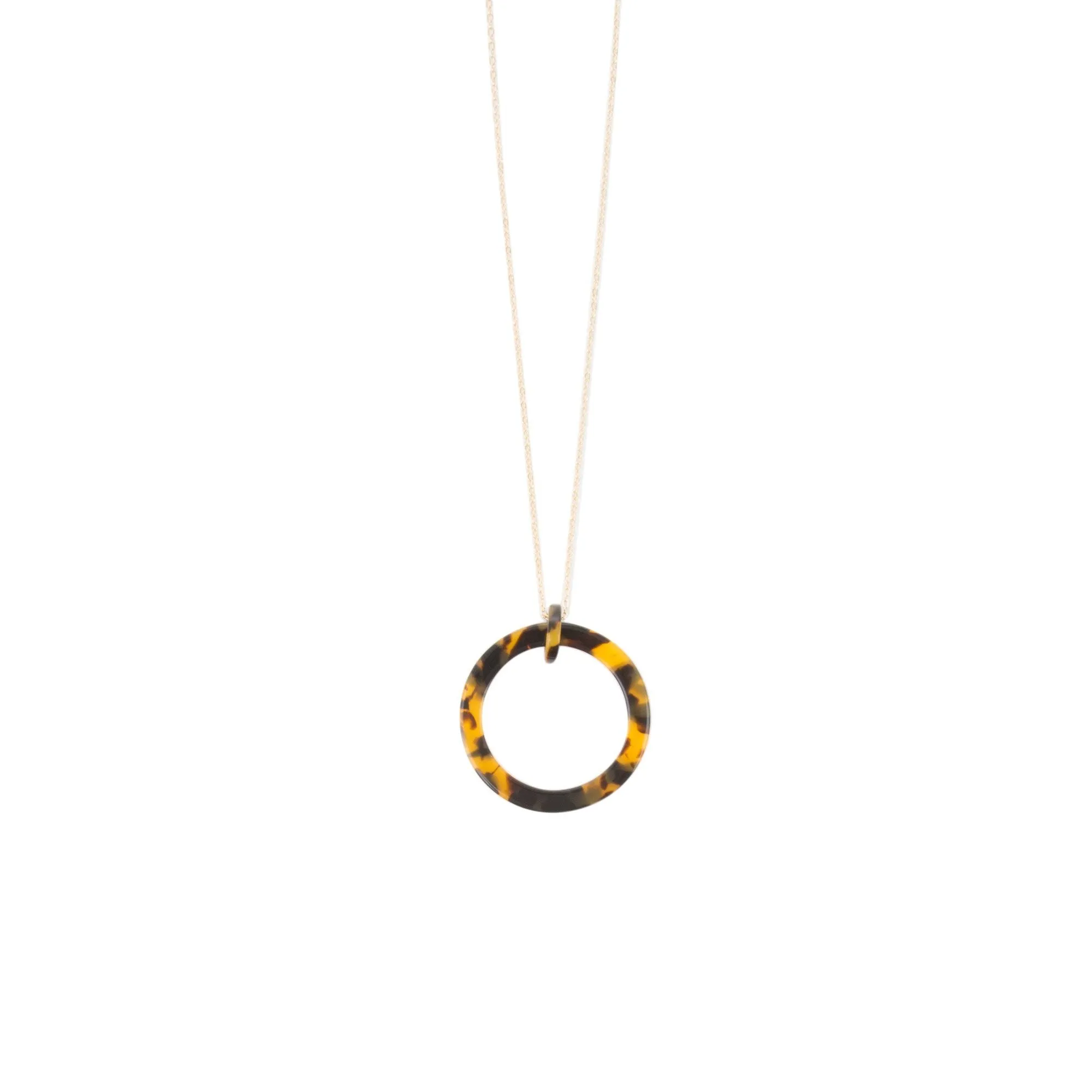 Tortoise Frame Necklace