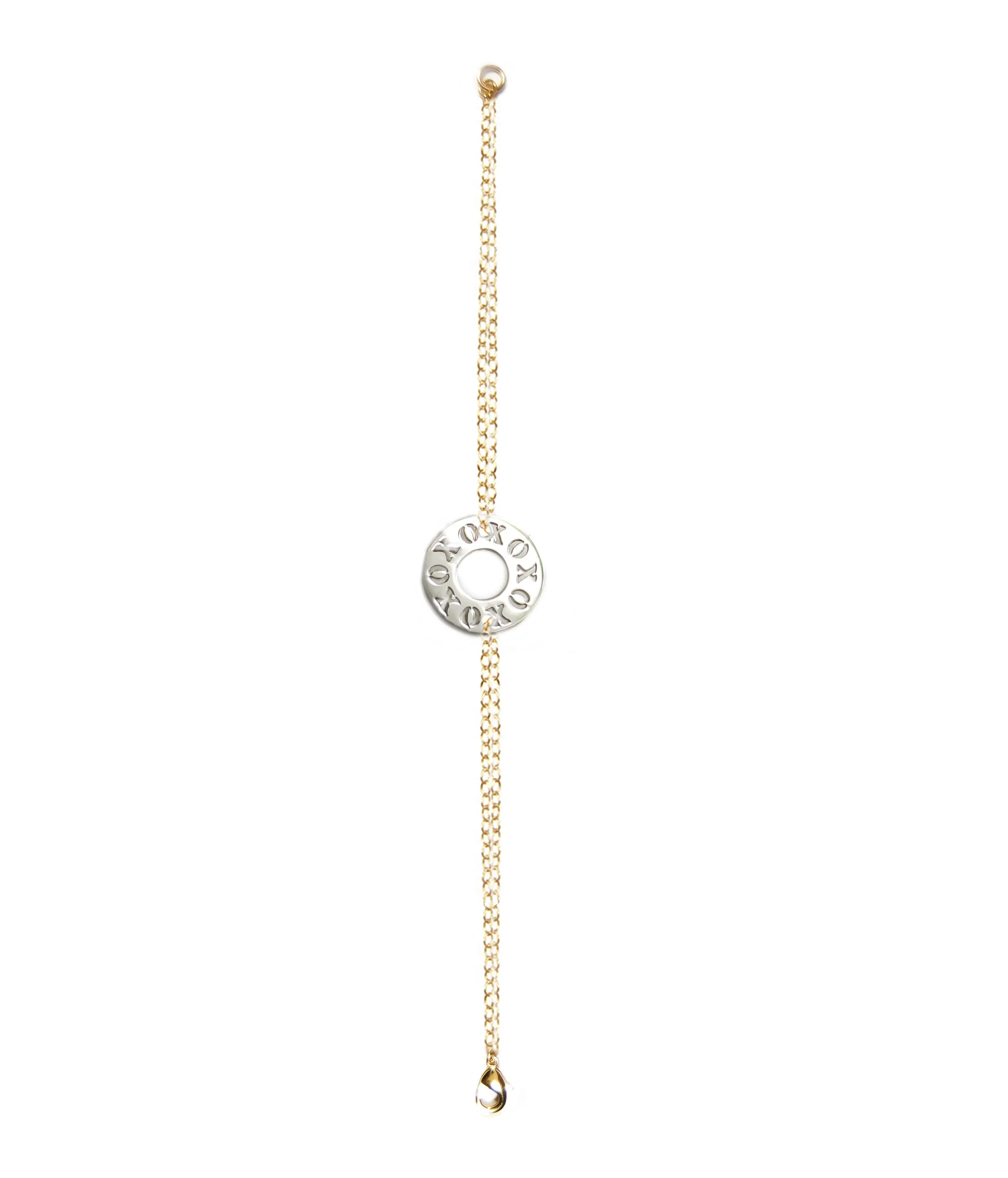 XOXO and LOVE Mini Token Bracelet